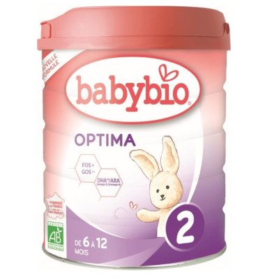 BABYBIO OPTIMA 2 kojenecké bio mléko 800 g