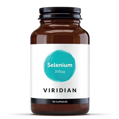Viridian Selenium 200µg 90 kapslí