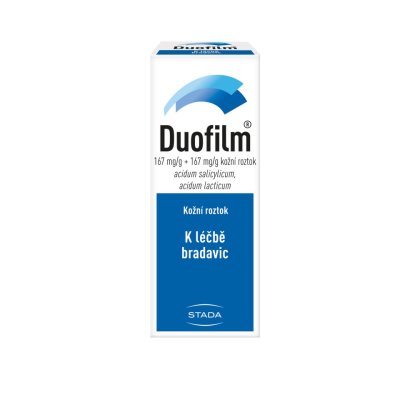 DUOFILM 167MG/G+167MG/G kožní podání SOL 15ML
