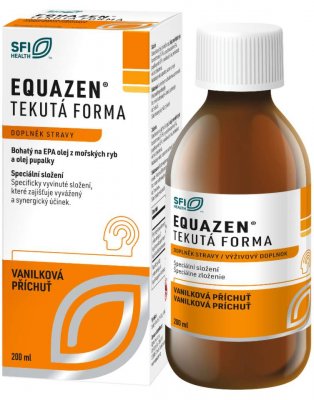 EQUAZEN tekutá forma s příchutí vanilky 200ml