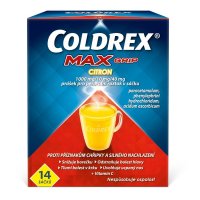 Coldrex Maxgrip citron 1000MG/10MG/40MG rozpustné sáčky 14