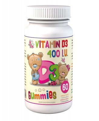 D3 Gummies 60 pektinových bonbónů