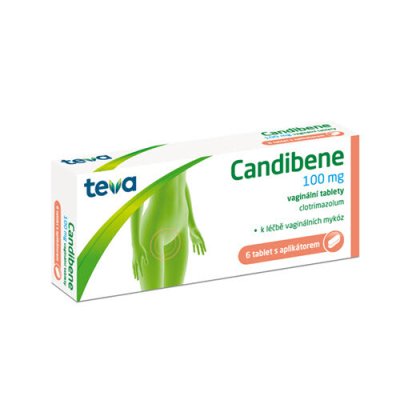 CANDIBENE 100MG vaginální TBL NOB 6