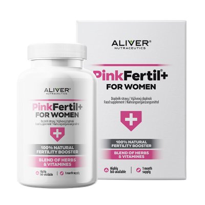 Pinkfertil plus - unique effect for women 90 kapslí