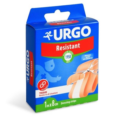 Urgo Resistant 1 m x 8 cm odolná náplast 1 ks