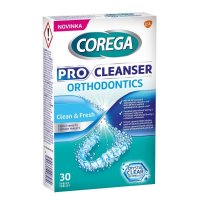 Corega Pro Cleanser Orthodontics čisticí tablety 30 ks