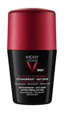 VICHY HOMME 96H Detranspirant proti zápachu 50 ml VICHY HOMME 96H Detranspirant proti zápachu 50 ml