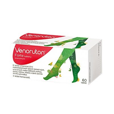 VENORUTON FORTE 500MG neobalené tablety 60