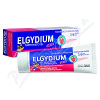 ELGYDIUM Kids gelová zubní pasta 50ml jahoda