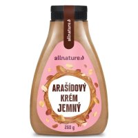 Allnature Arašídový krém jemný 260 g