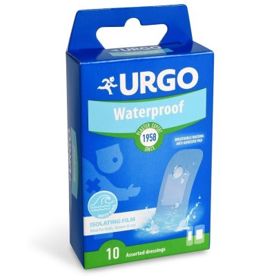 URGO WATERPROOF Voděodolná náplast 10ks NOVÁ