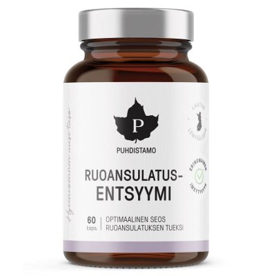 Puhdistamo Digestive Enzymes (Trávicí enzymy) 60 kapslí