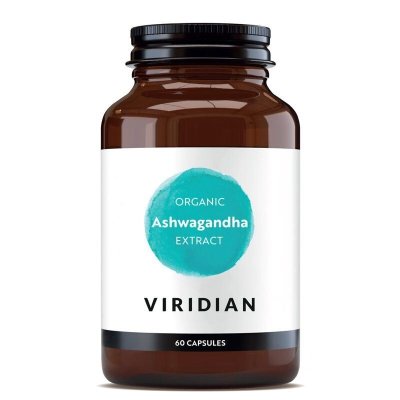 Viridian Ashwagandha Extract Organic 60 kapslí