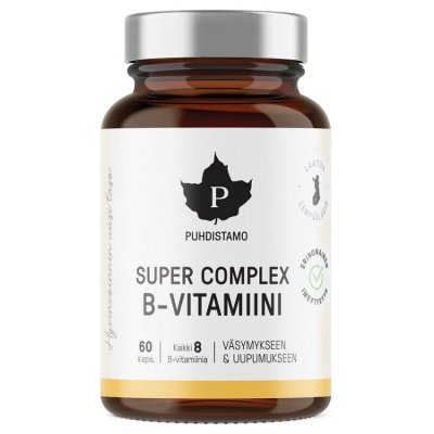 Puhdistamo Super Vitamin B-Complex 60 kapslí