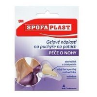 3M Spofaplast 912N Gelová náplast na puchýře na patách 4 ks