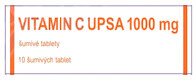 VITAMIN C UPSA 1000MG TBL EFF 10