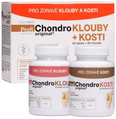 ProfiChondro Original Klouby + Kosti tbl.60+tob.60