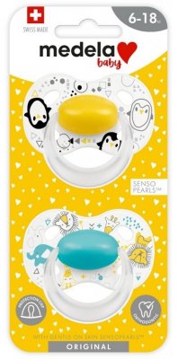 Medela Baby Unisex dudlík 6-18m 2ks