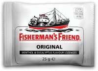 Fishermans Friend bonbóny eucalyp-menthol/bílé 25g