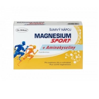 Dr.Böhm Magnesium sport aminokyseliny 14 sáčků