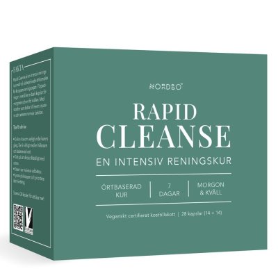 Nordbo Rapid Cleanse cps.28