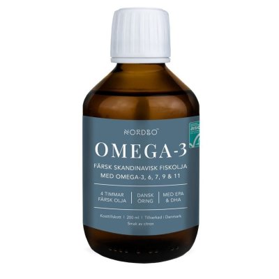 Nordbo Scandinavian Omega-3 Trout Oil 200ml
