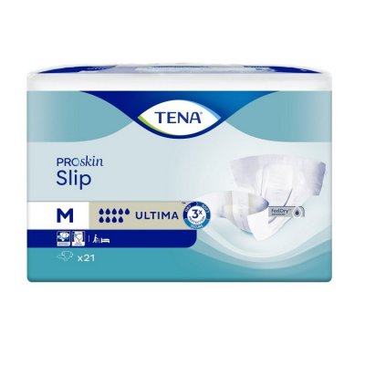 TENA SLIP ULTIMA MEDIUM KALHOTKY ABSORPČNÍ ZALEPOVACÍ,BOKY 73-122CM,3700ML