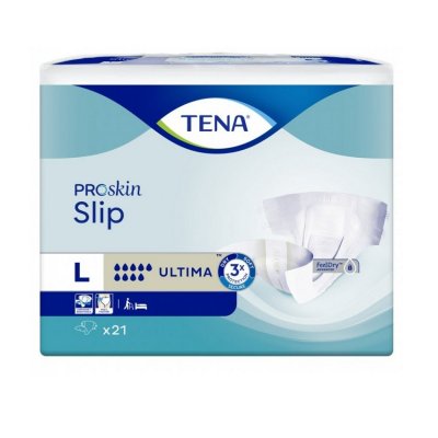 TENA SLIP ULTIMA LARGE KALHOTKY ABSORPČNÍ ZALEPOVACÍ,BOKY 92-144CM,4400ML