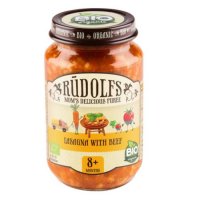 Rudolfs BIO příkrm Lasagne s hovězím masem 190g