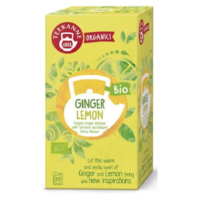 TEEKANNE BIO Organics Ginger Lemon 20x1.8g