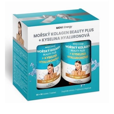 Dárkový balíček Beauty Plus Mořský kolagen tablet 2x90