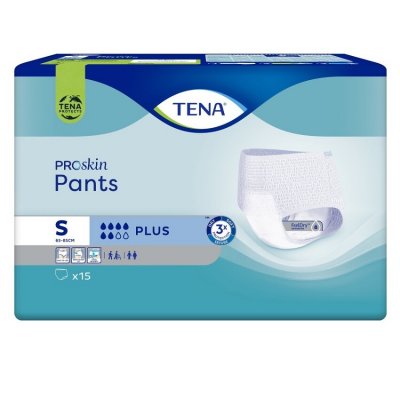 TENA Pants Plus S Inkontinenční kalhotky (15 ks)