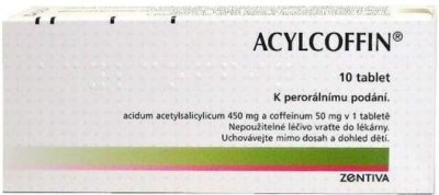 ACYLCOFFIN - 450MG/50MG TBL NOB 10