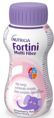 Fortini Pro děti s vlákninou Jahoda 200 ml