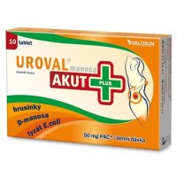 Uroval Manosa AKUT Plus 10 tablet