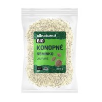 Allnature Konopné semínko loupané BIO 250 g