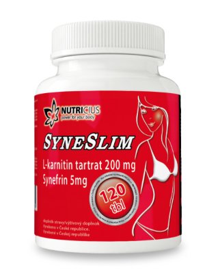 Nutricius SyneSlim synefrin + karnitin 120 tablet