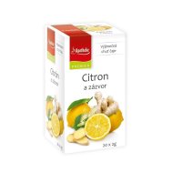 Apotheke Citron+zázvor s lípou čaj nálevové sáčky 20x 2 g