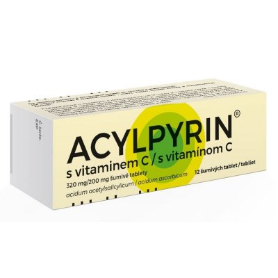ACYLPYRIN s vitaminem C 320MG/200MG TBL EFF 12