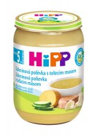 HiPP POLÉVKY BIO Zeleninová s telecím m. 190g C-105