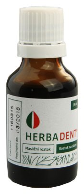 Herbadent Masážní roztok 25 ml