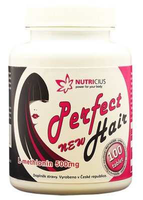 Nutricius Perfect HAIR new methionin 500 mg 100 tablet