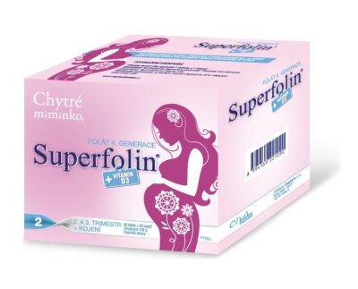 Chytré miminko superfolin 2 MAMA 60 tablet + 60 kapslí