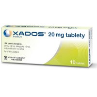 XADOS 20 MG TABLETY perorální neobalené tablety 10X20MG