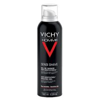 Vichy Homme Gel na holení na citlivou pokožku 150 ml