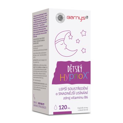 Barny´s Dětský HypnoX zklidňující sirup 120 ml