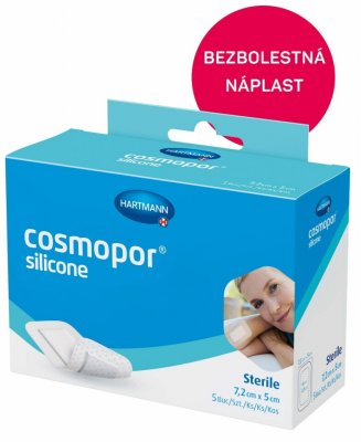 Cosmopor Silicone 7.2x5 cm 5ks