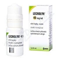 LECROLYN 40MG/ML oční podání kapky, roztok 1X10ML
