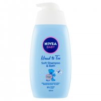 NIVEA Baby šamp.a pěna do koupele 2v1 500ml