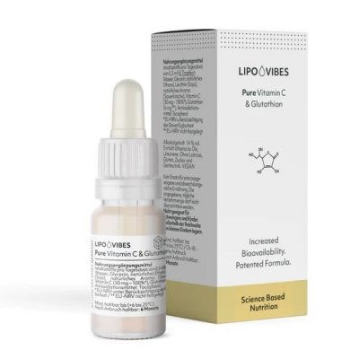 Lipovibes Pure Vitamin C&Glutathion 10ml